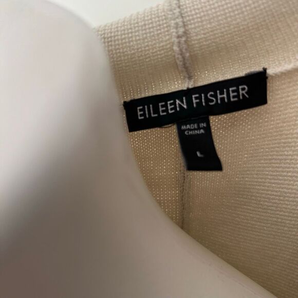 Eileen Fisher Silk Blend Cardigan - Picture 3 of 12